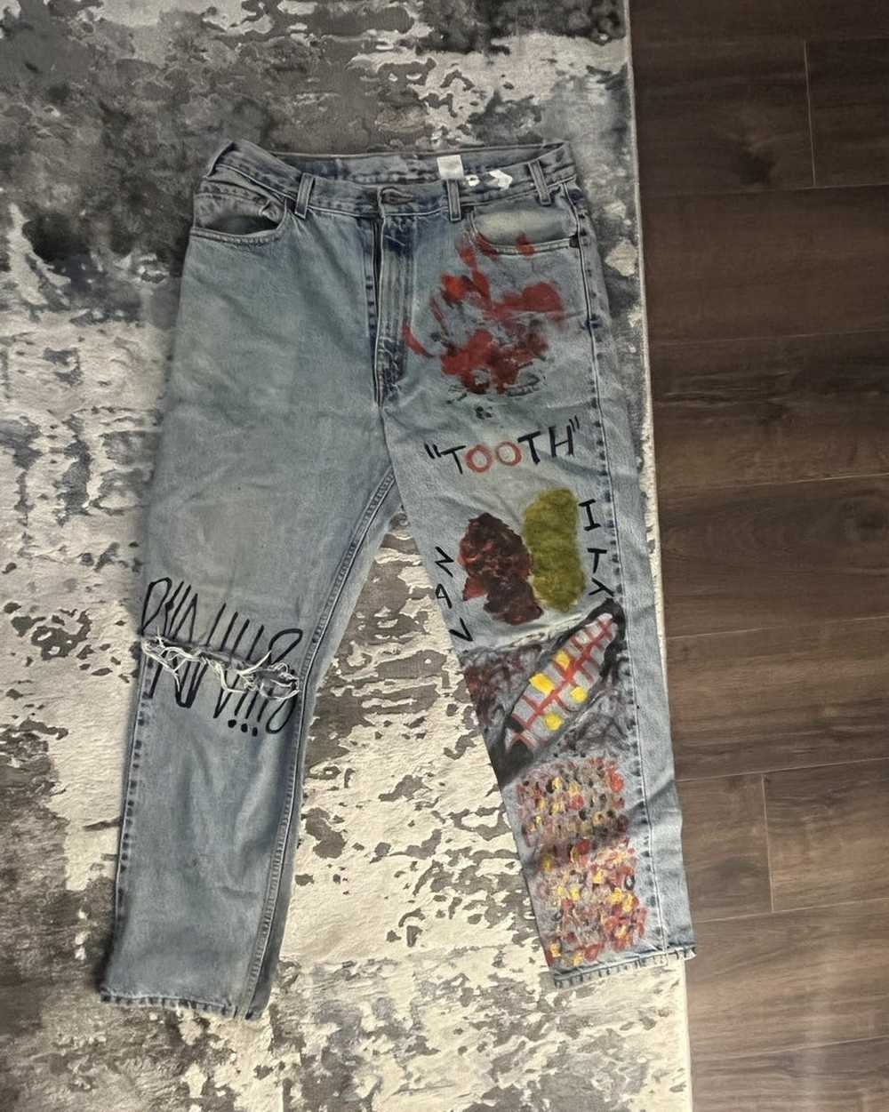 Custom × Streetwear Custom streetwear jeans - image 3