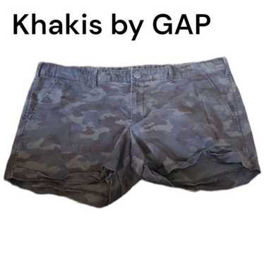 Gap Khakis by GAP Camo Size 16 Skinny Boyfriend S… - image 1