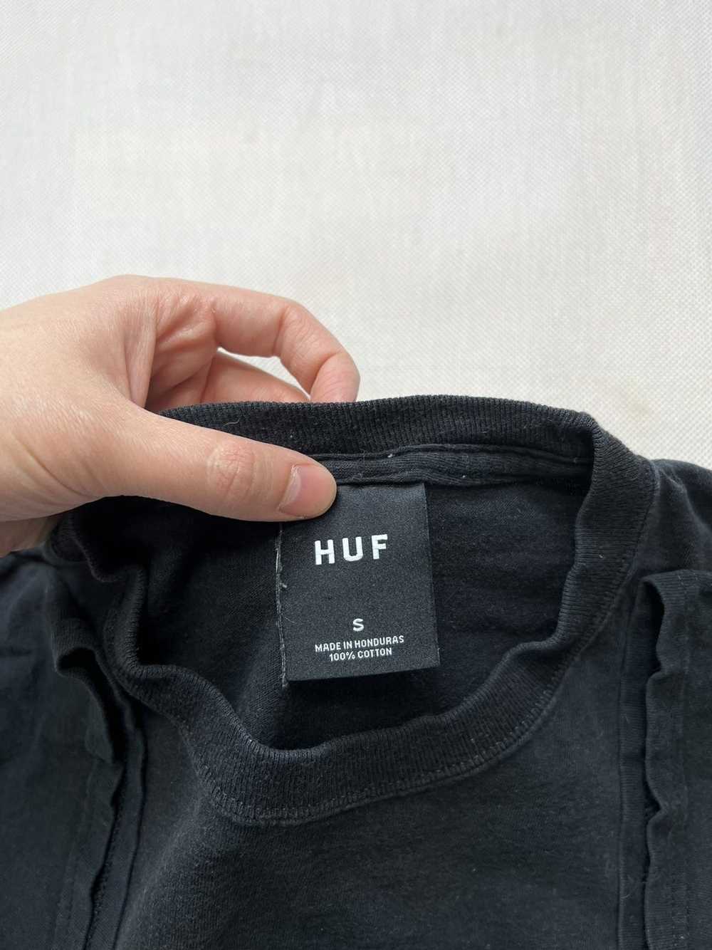 Huf Tshirt HUF Du Rag logo black - image 3