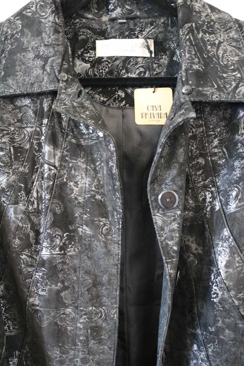 Baroque Suede Jacket - image 4