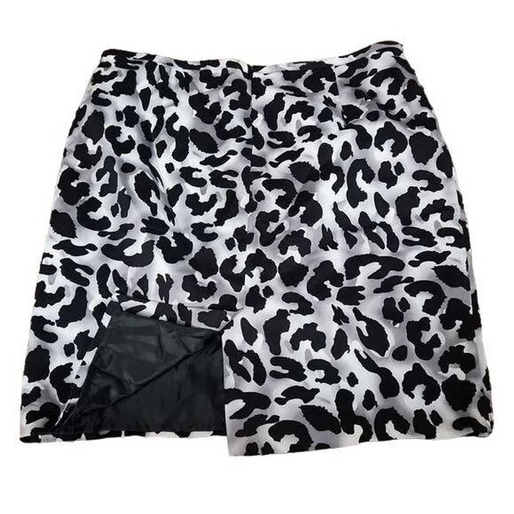 Other Midnight Velvet Size 12 Animal Print Skirt - image 4