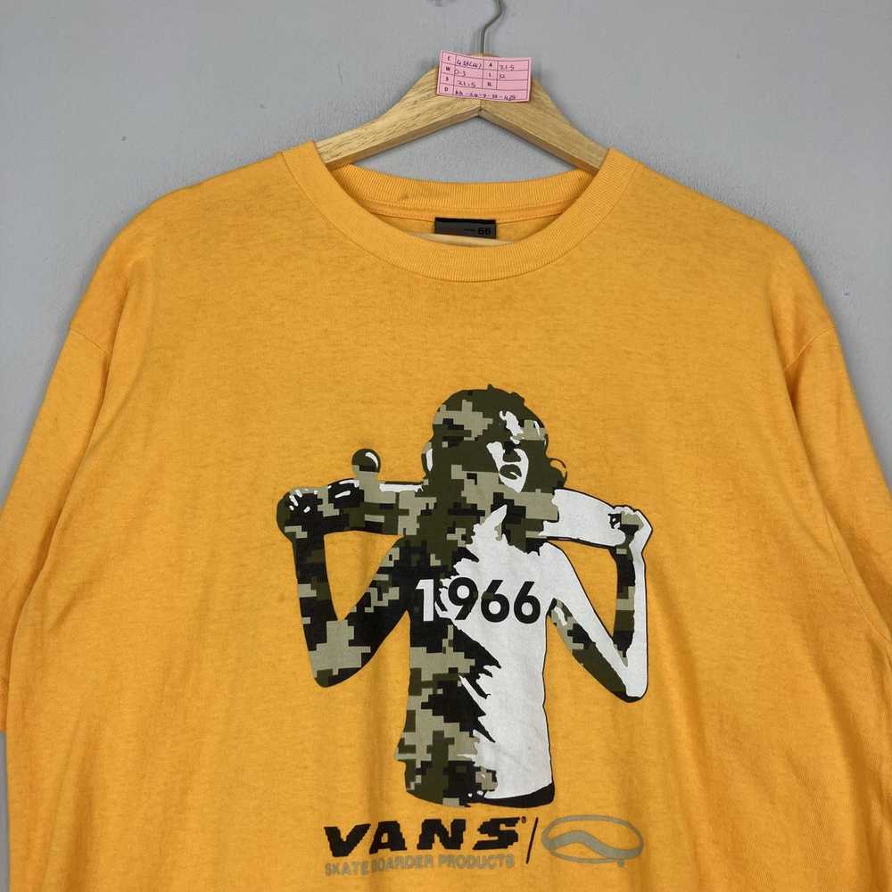 Vans × Vintage Vintage 00s VANS SKATEBOARD T-Shir… - image 3