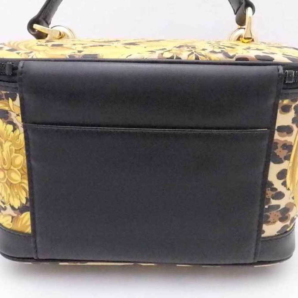 Versace Gianni Versace Handbag Vanity Bag Leopard… - image 3