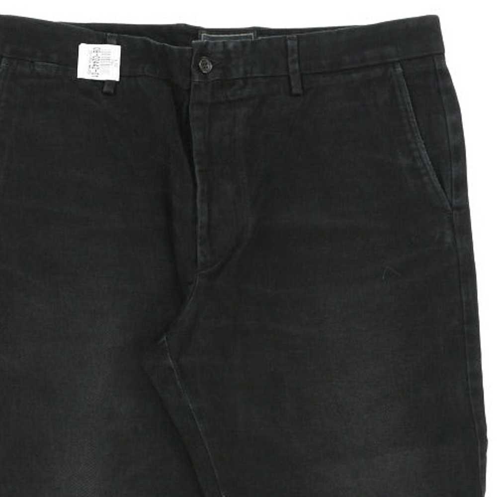 Marlboro Classics Trousers - 36W 25L Black Cotton - image 3
