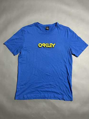 Oakley × Vintage Oakley T-Shirt vintage blue yello