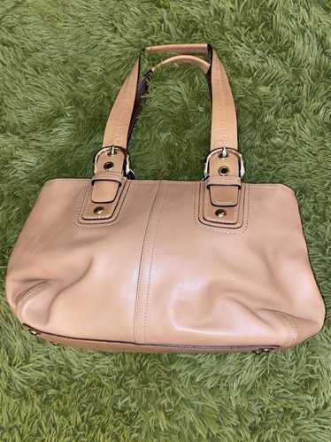 Coach Coach Satchel Leather Soho Bag Tan F13109