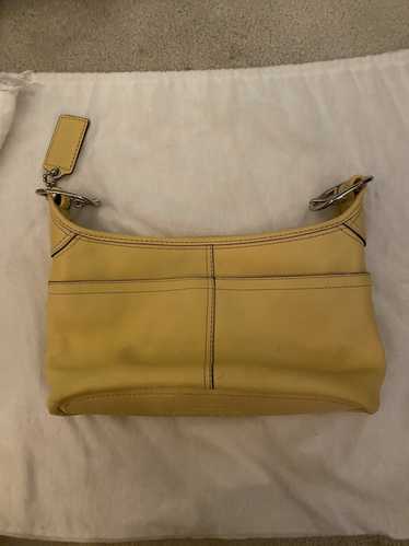 Coach Coach F13354 Canary Leather Hobo Shoulder Co