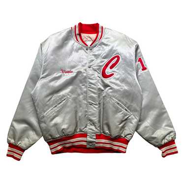 60s Satin jacket vinnie XL - image 1