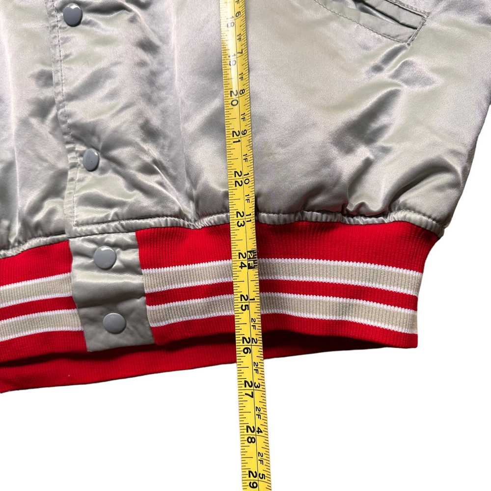60s Satin jacket vinnie XL - image 4