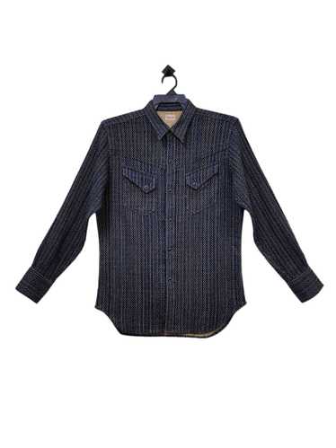 ヴィンテージKAPITAL KOUNTRY BOROユーズド加工シャツジャケット Kapital boro western shirt - Gem