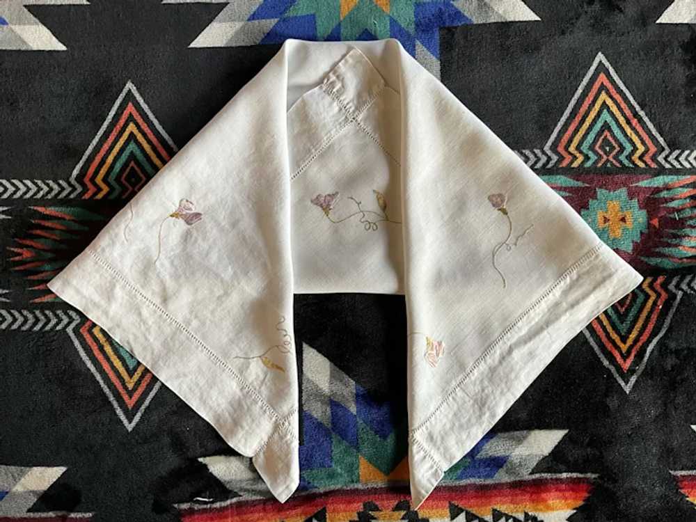 Vintage cloth handkerchief - image 2