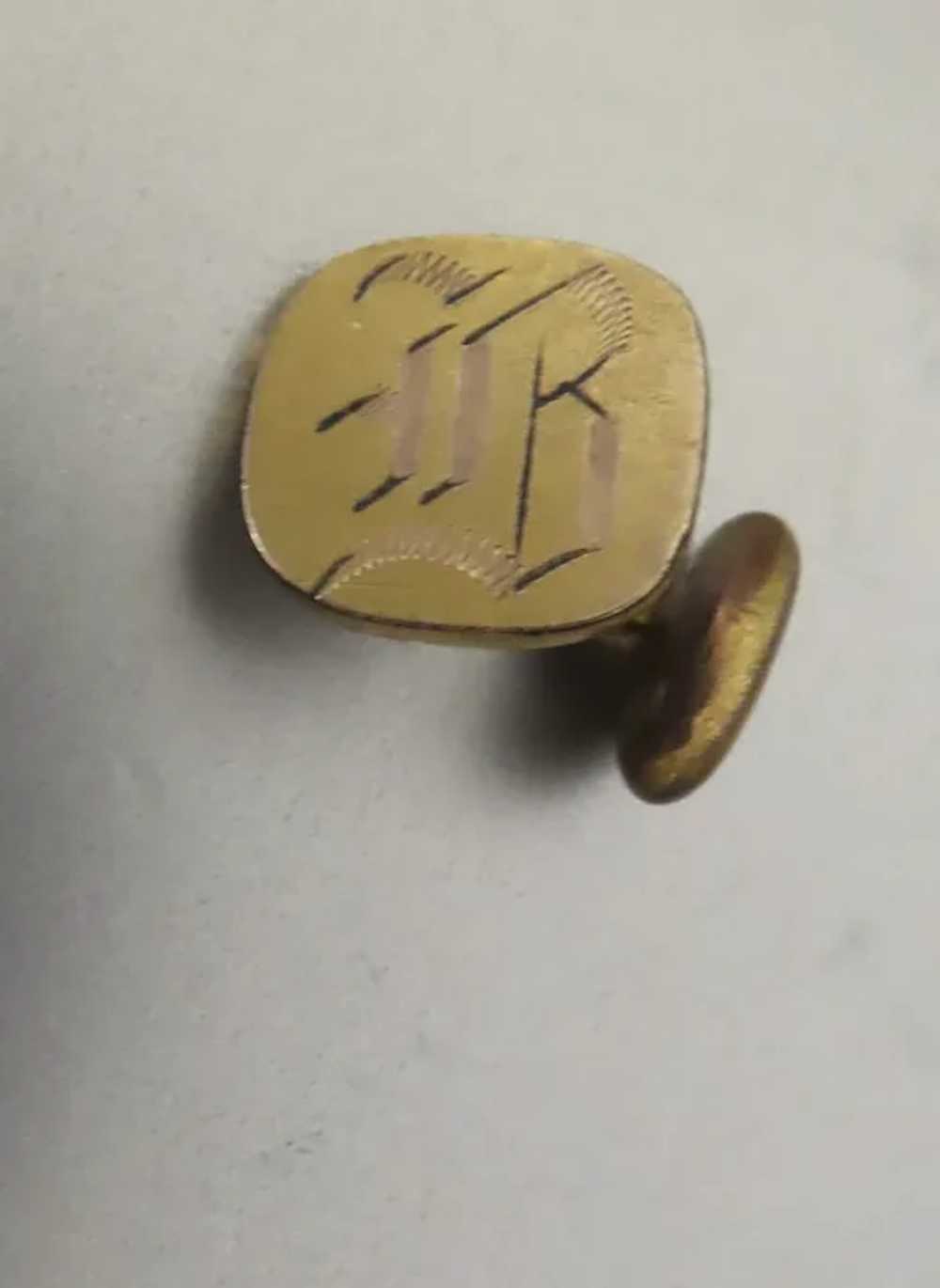 Pair of Early 20th Century Gold Filled Cufflinks … - image 6