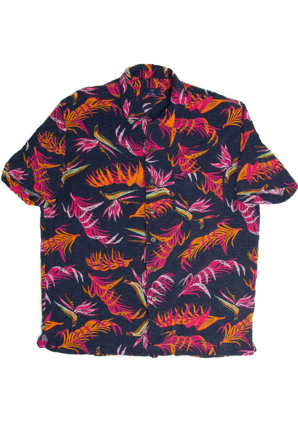 Vintage Frond Art Hawaiian Shirt - image 1
