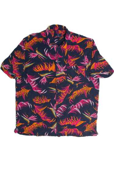 Vintage Frond Art Hawaiian Shirt - image 1