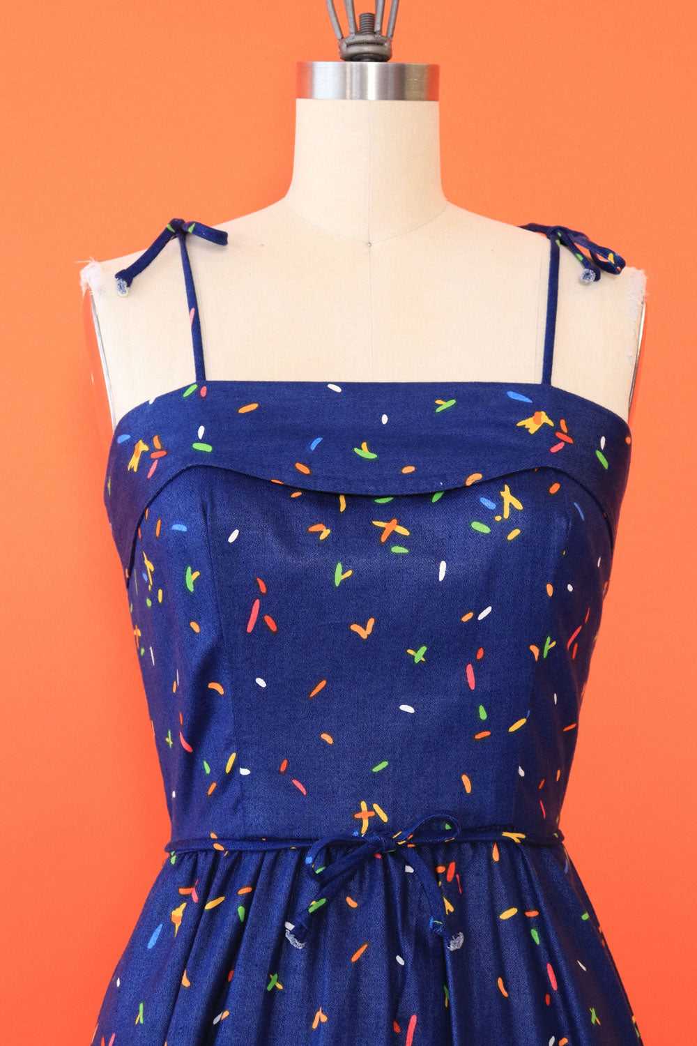 Blair Woolverton Cotton Confetti Dress XS - image 2