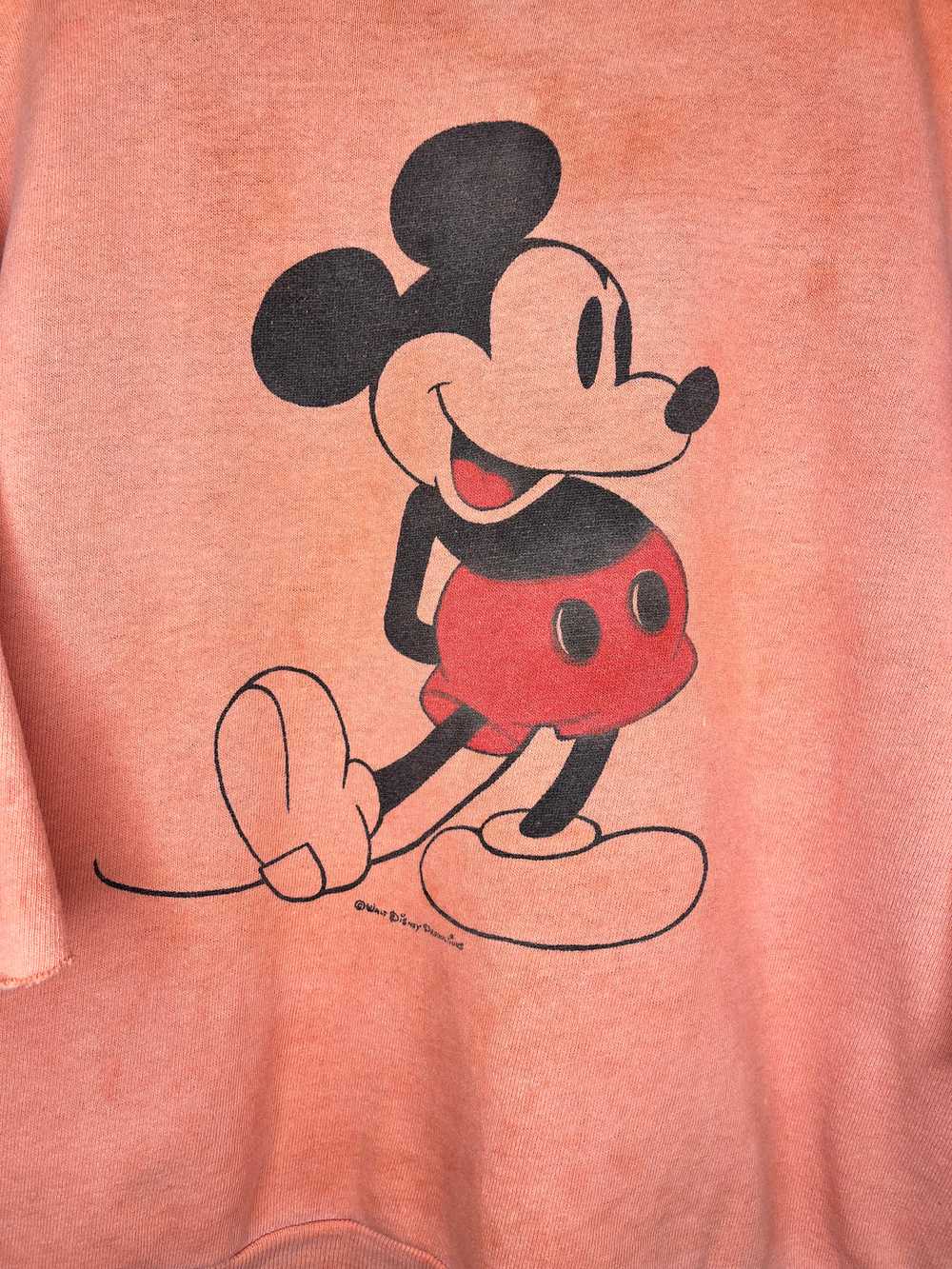 Vintage 1960's Mickey Mouse Crewneck Sweatshirt: … - image 2