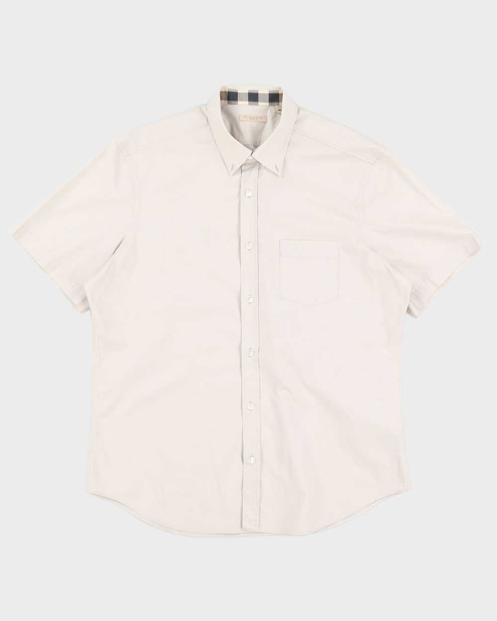 Burberry Brit Grey Short Sleeved Shirt - XL - image 1