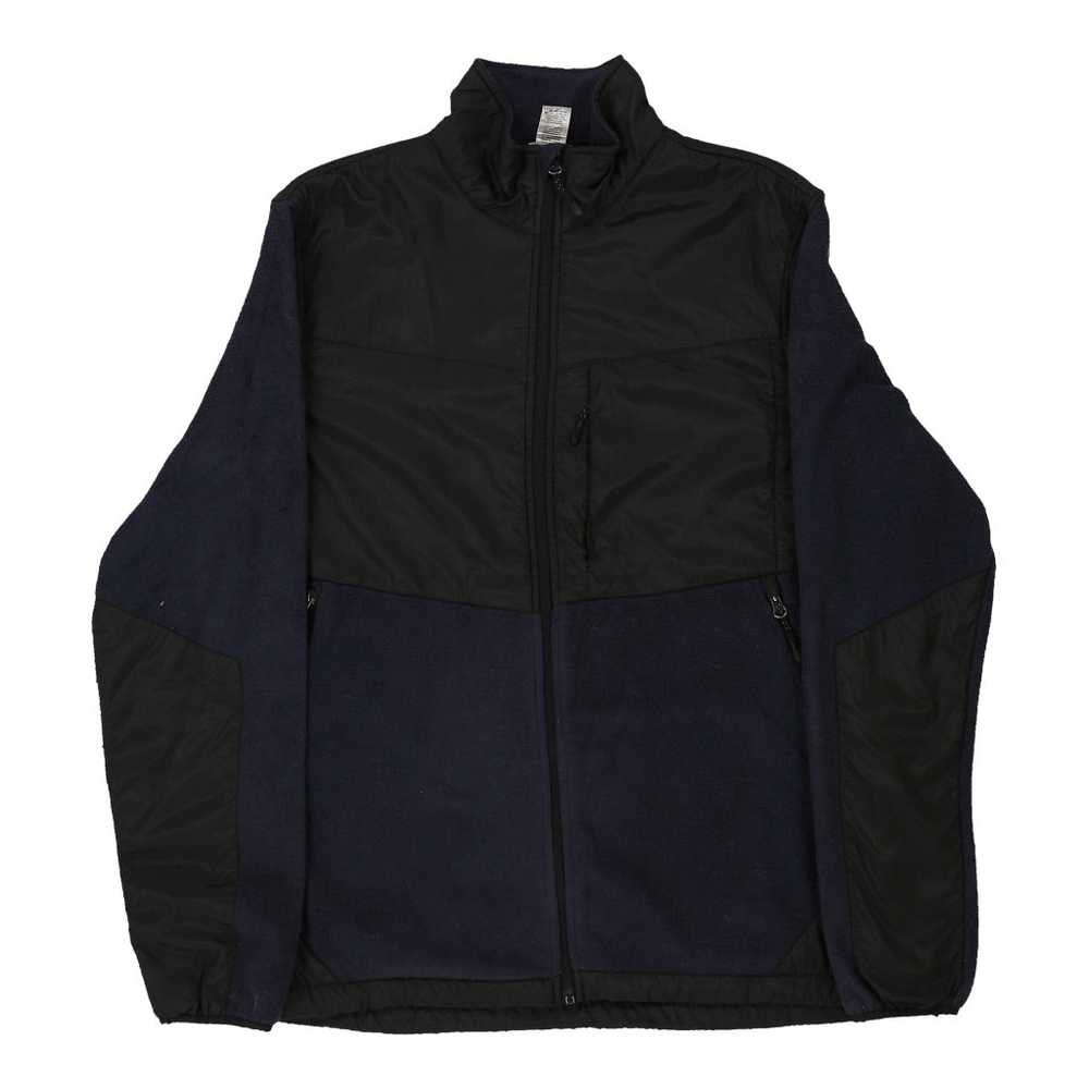 Champion Fleece Jacket - Large Navy Polyester - image 1