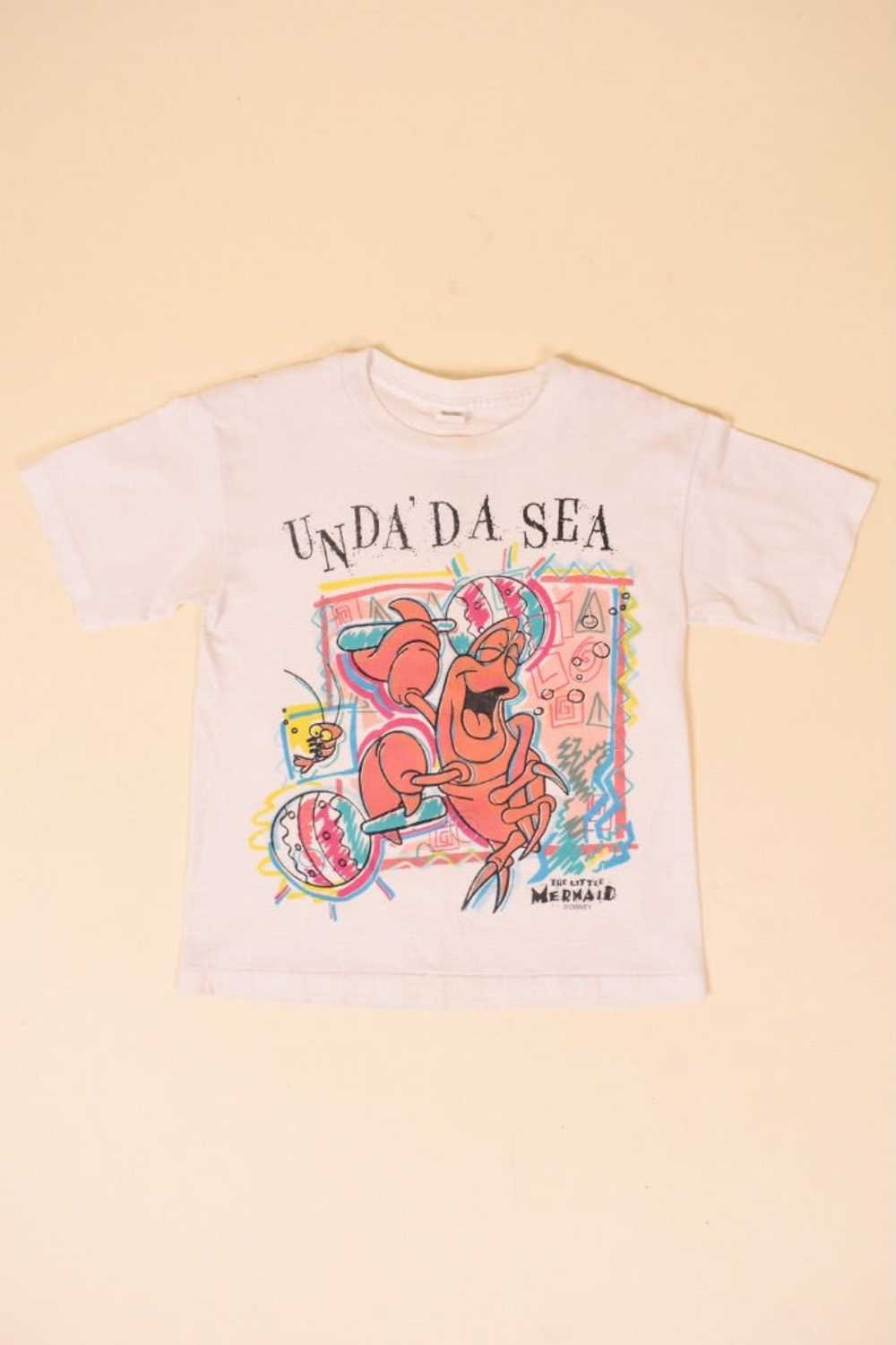 Single Stitch The Little Mermaid Unda Da Sea Tee … - image 1