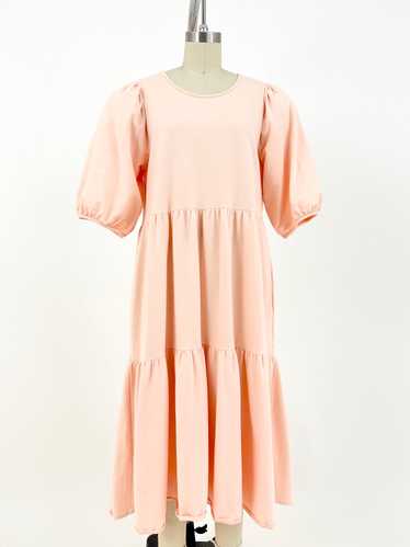 Ali Golden Knit Party Dress - image 1