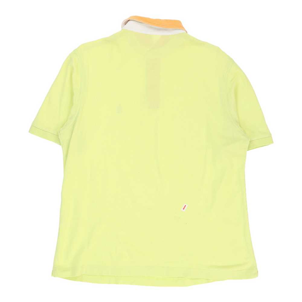 Marina Yachting Polo Shirt - Large Yellow Cotton - image 4