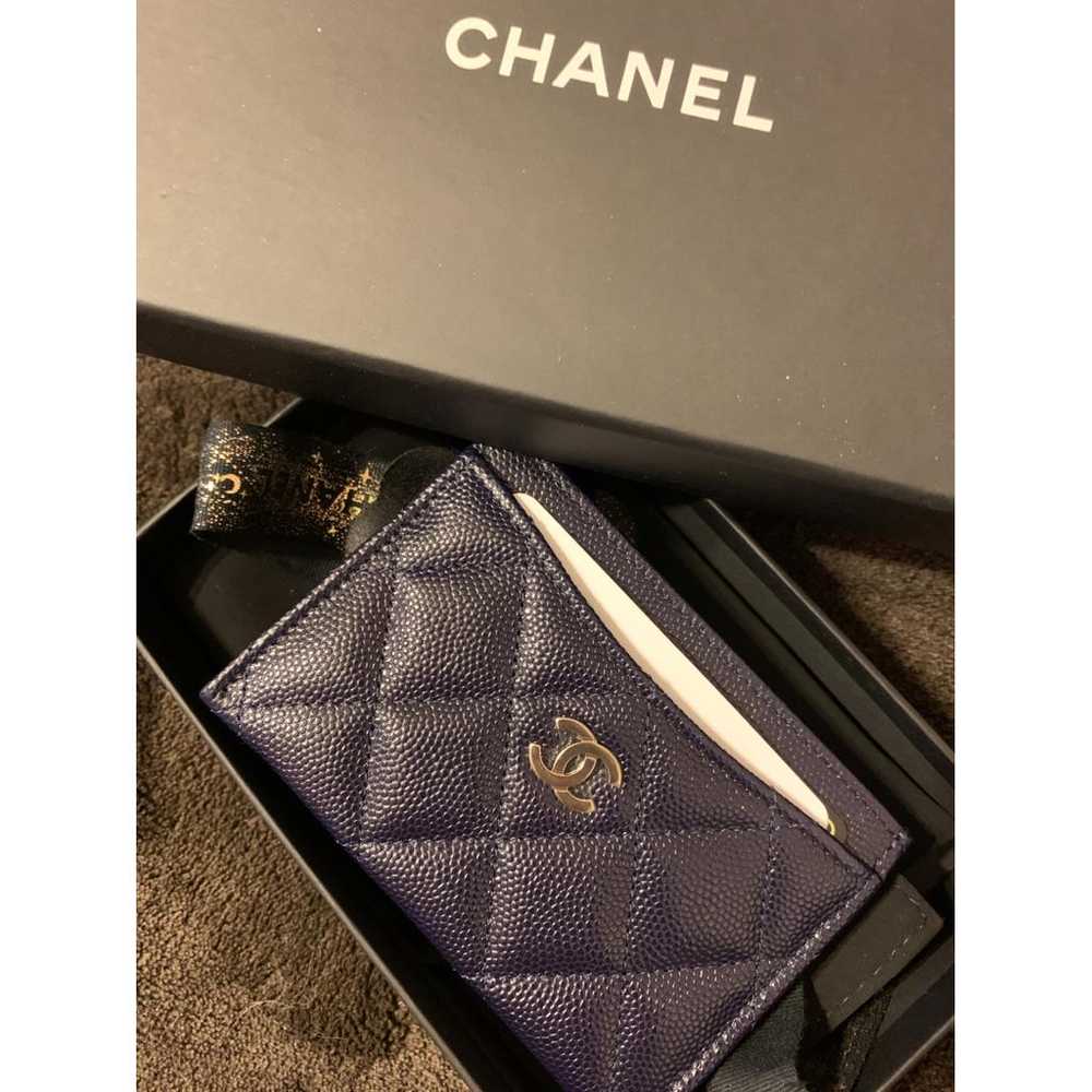 Chanel Leather card wallet - image 5