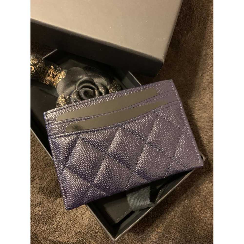 Chanel Leather card wallet - image 8