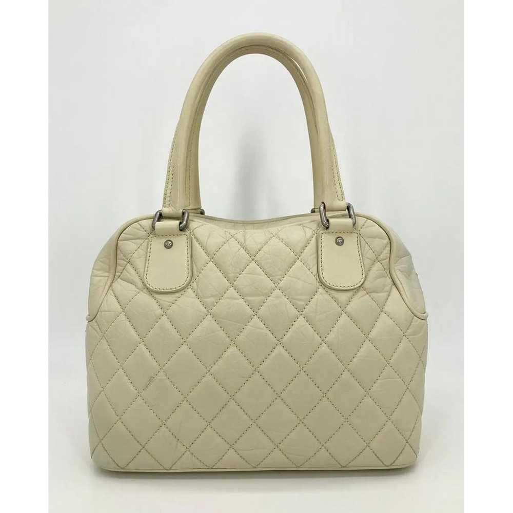 Chanel Leather tote - image 9