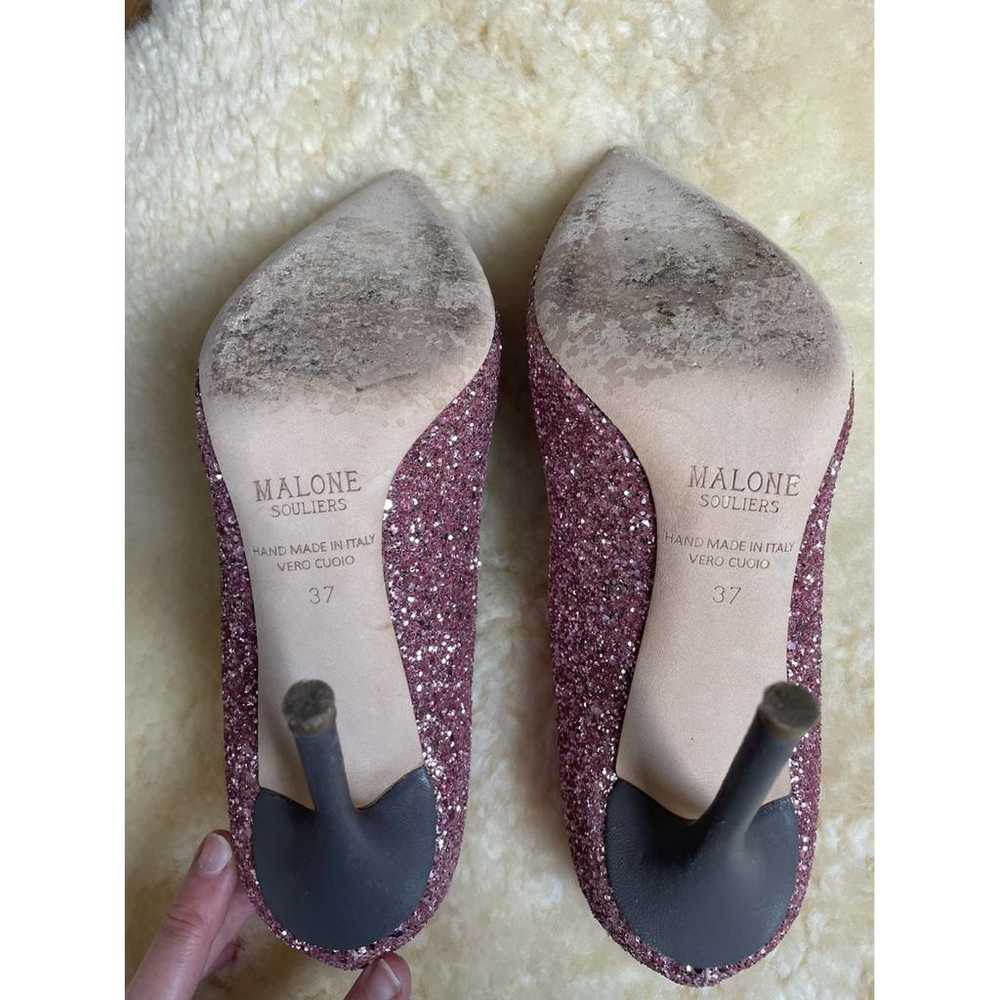 Malone Souliers Glitter heels - image 4