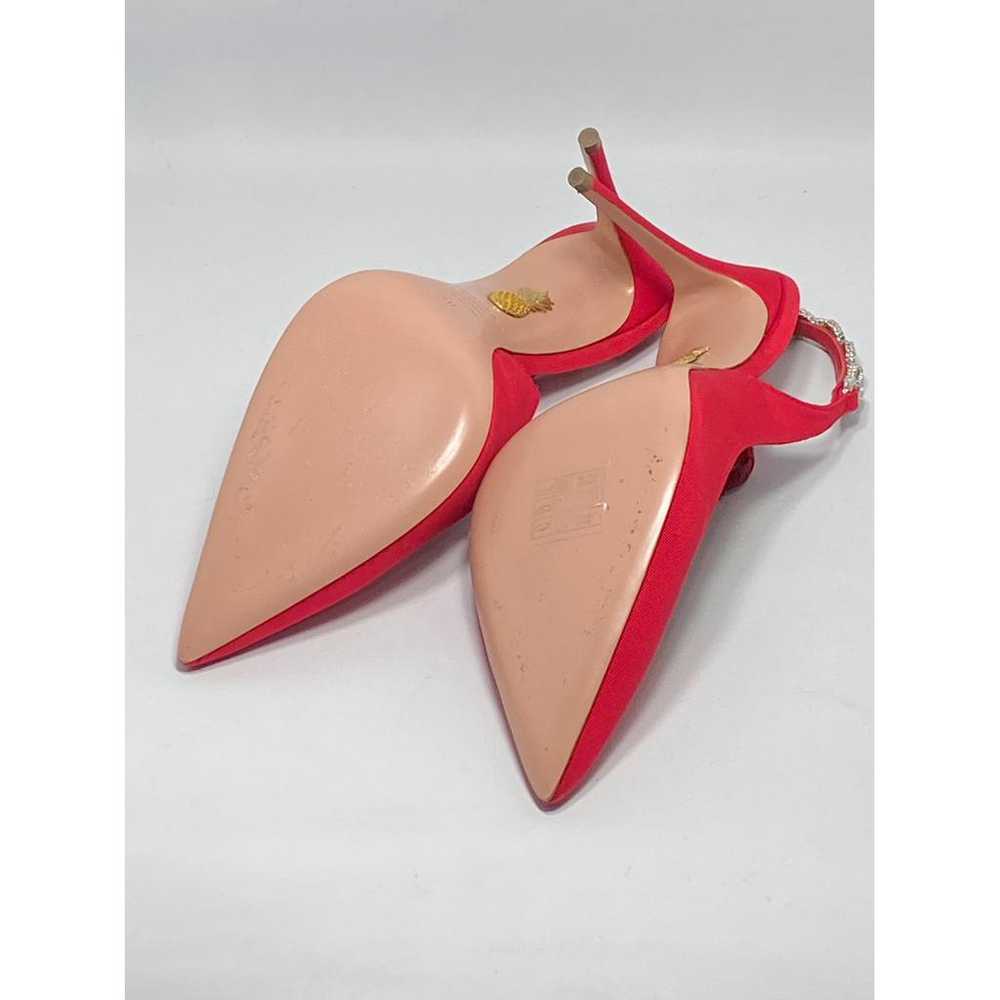Aquazzura Cloth heels - image 10
