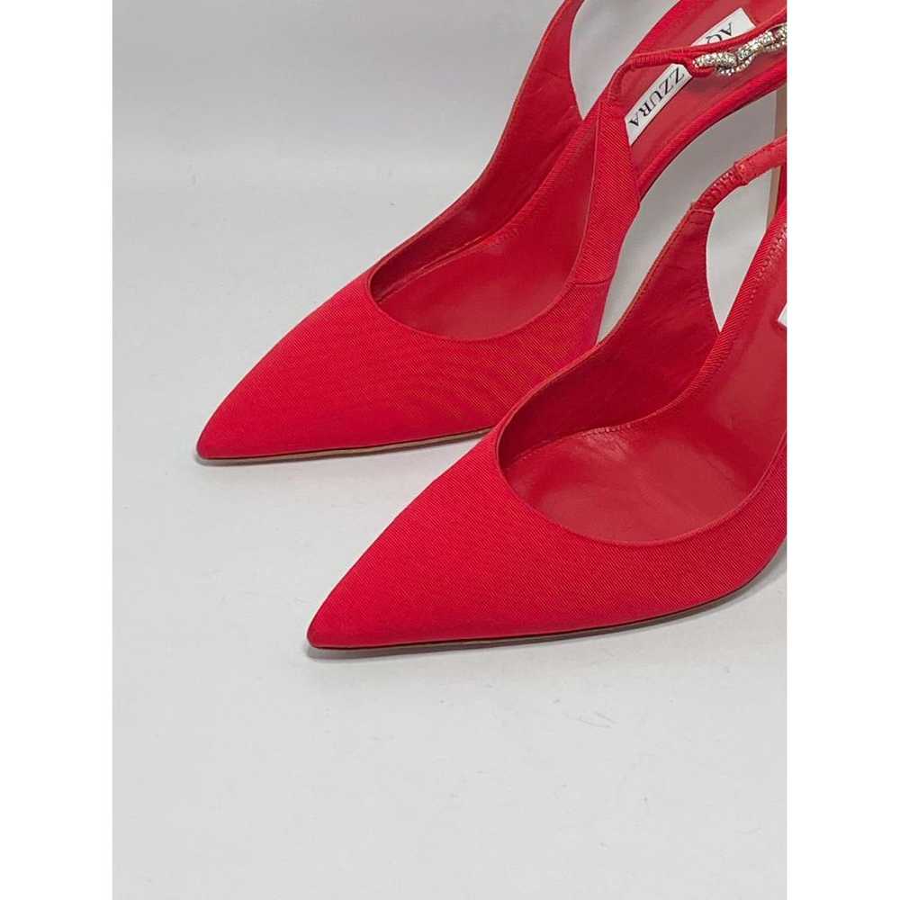 Aquazzura Cloth heels - image 6