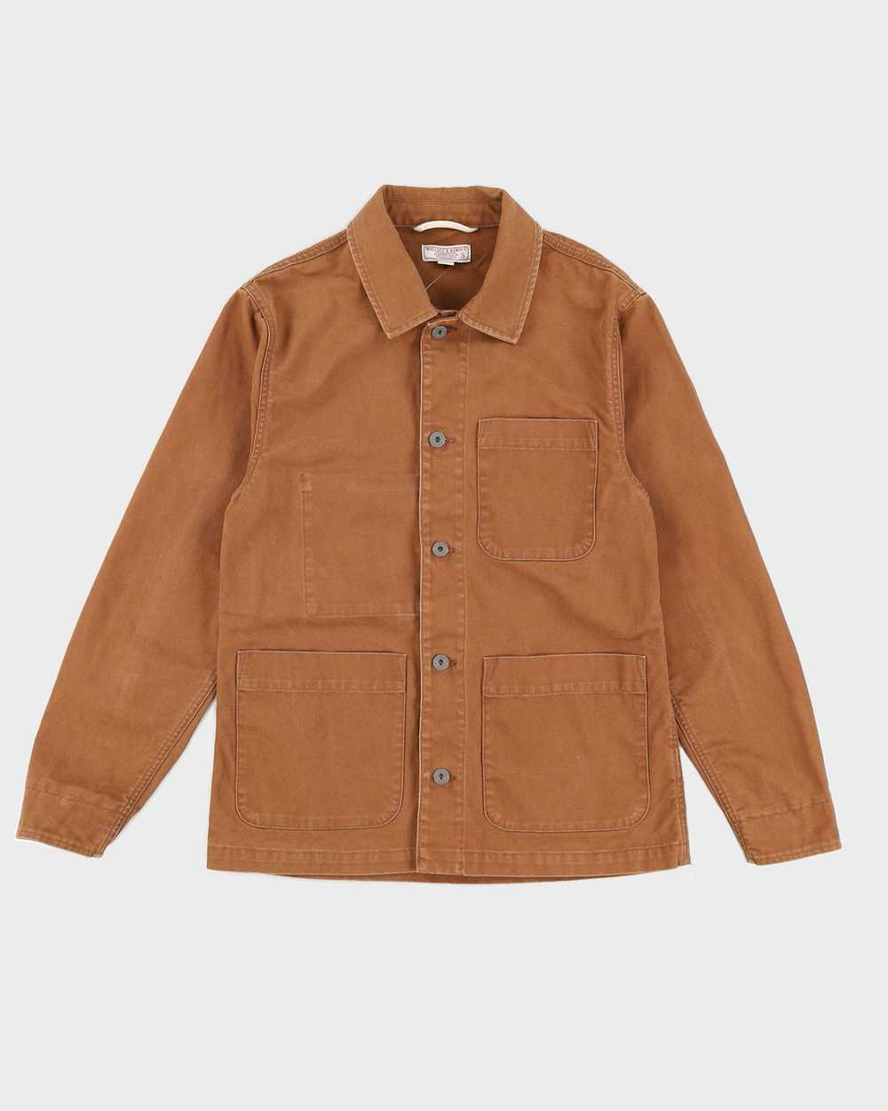 Wallace & Barnes By J.Crew Brown Workwear Jacket … - image 1