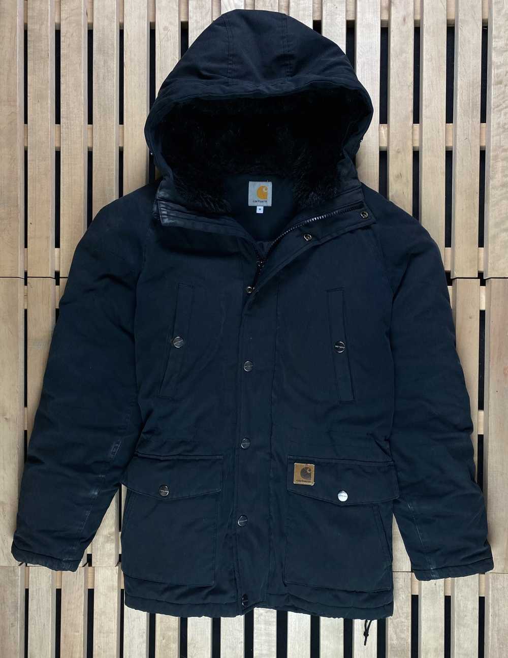 Carhartt × Carhartt Wip × Vintage Mens Parka Jack… - image 1