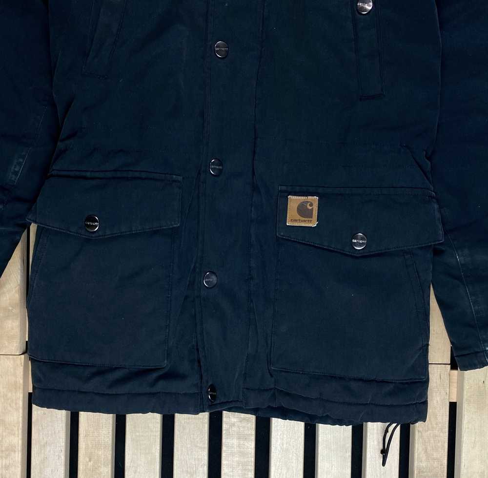 Carhartt × Carhartt Wip × Vintage Mens Parka Jack… - image 3