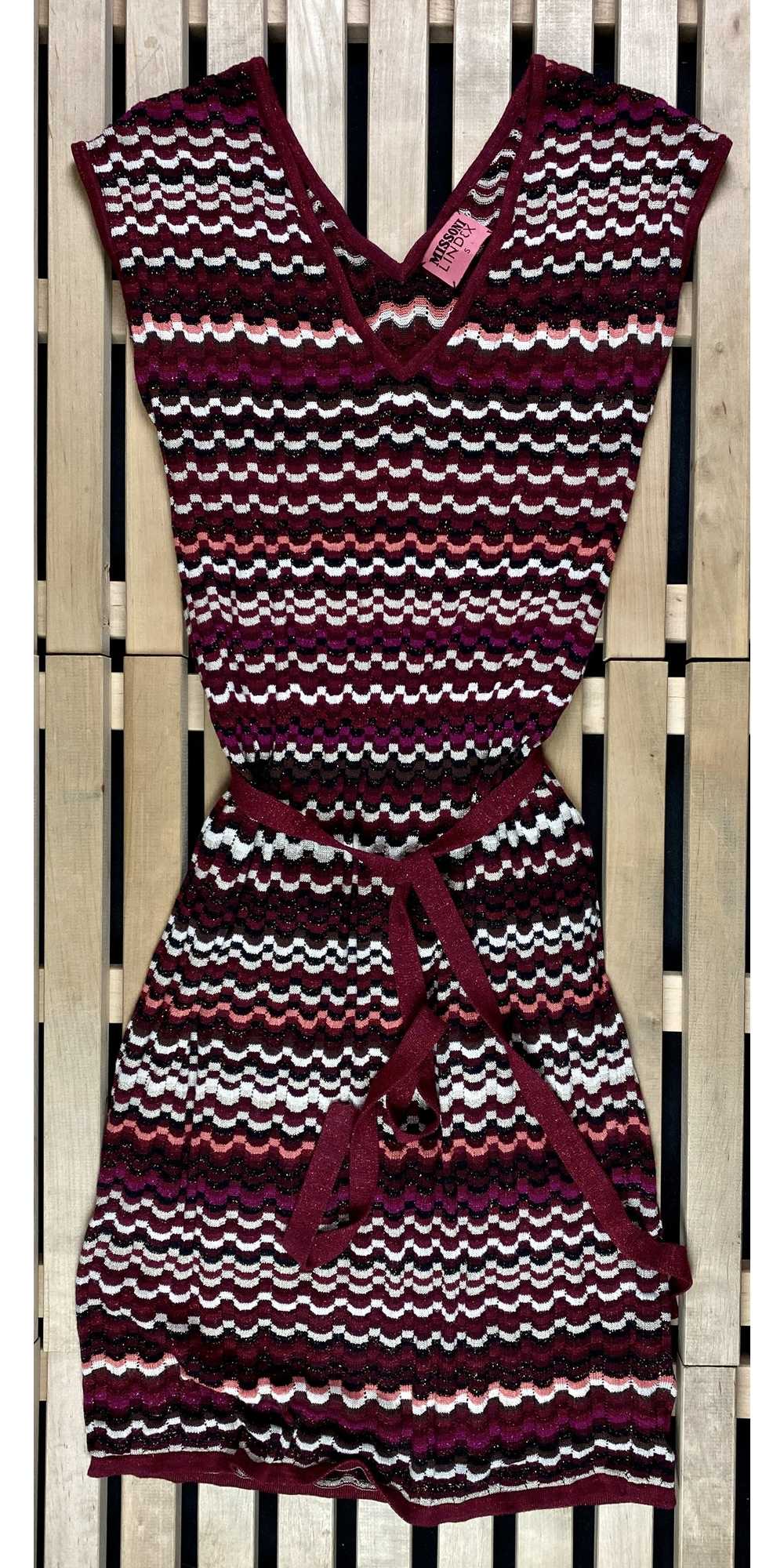 Luxury × Missoni Women’s Dress Sleeveless Missoni… - image 1