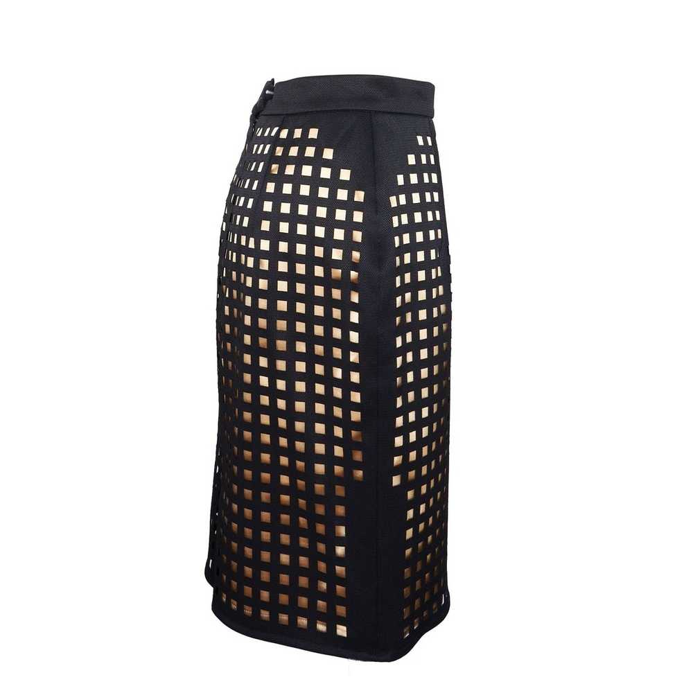 Vintage Northern Star Skirt, Size 2, black and go… - image 3