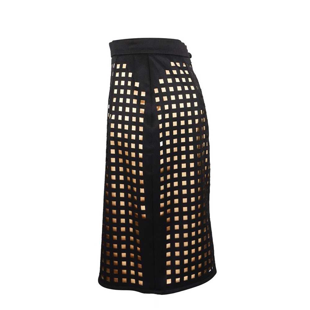 Vintage Northern Star Skirt, Size 2, black and go… - image 5