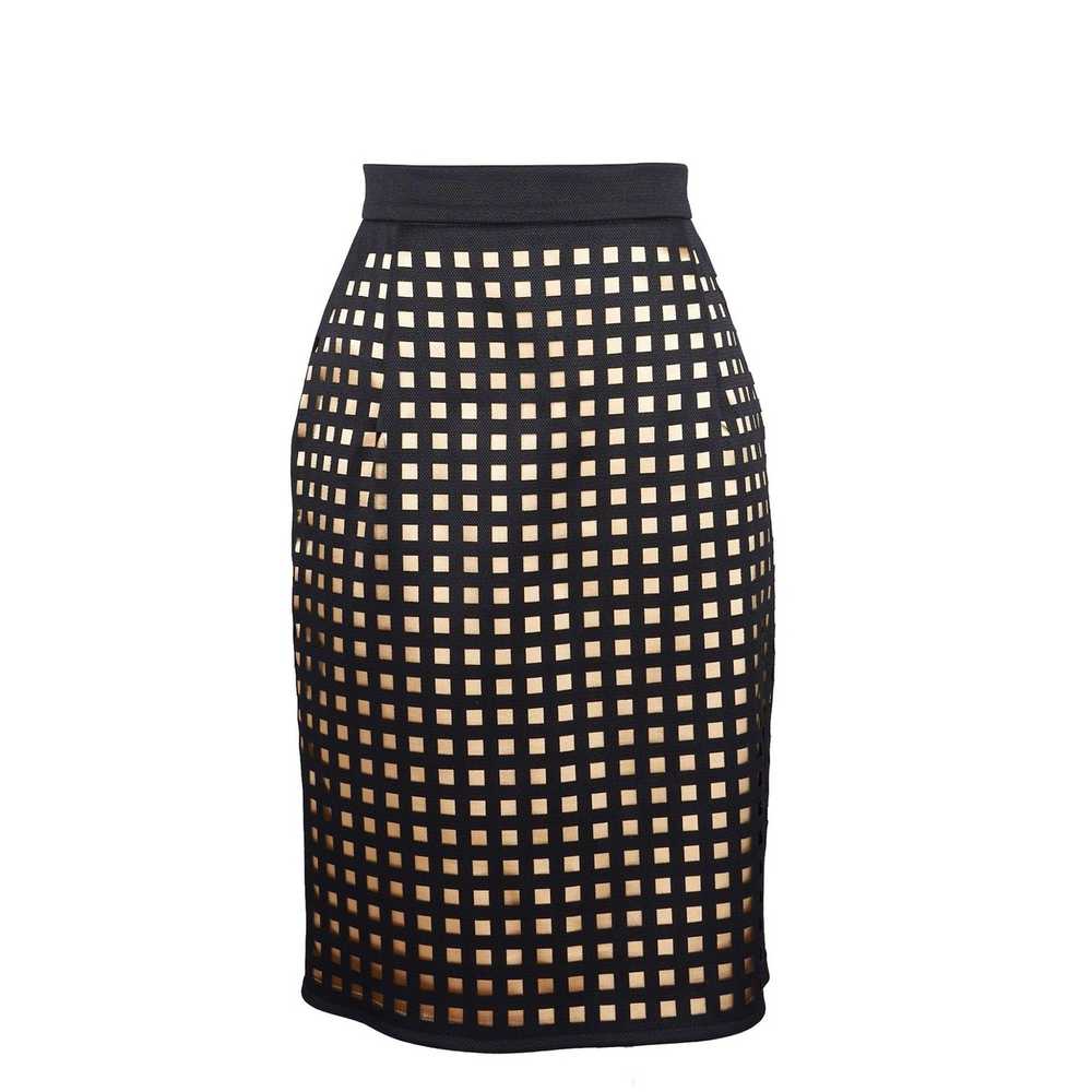 Vintage Northern Star Skirt, Size 2, black and go… - image 7