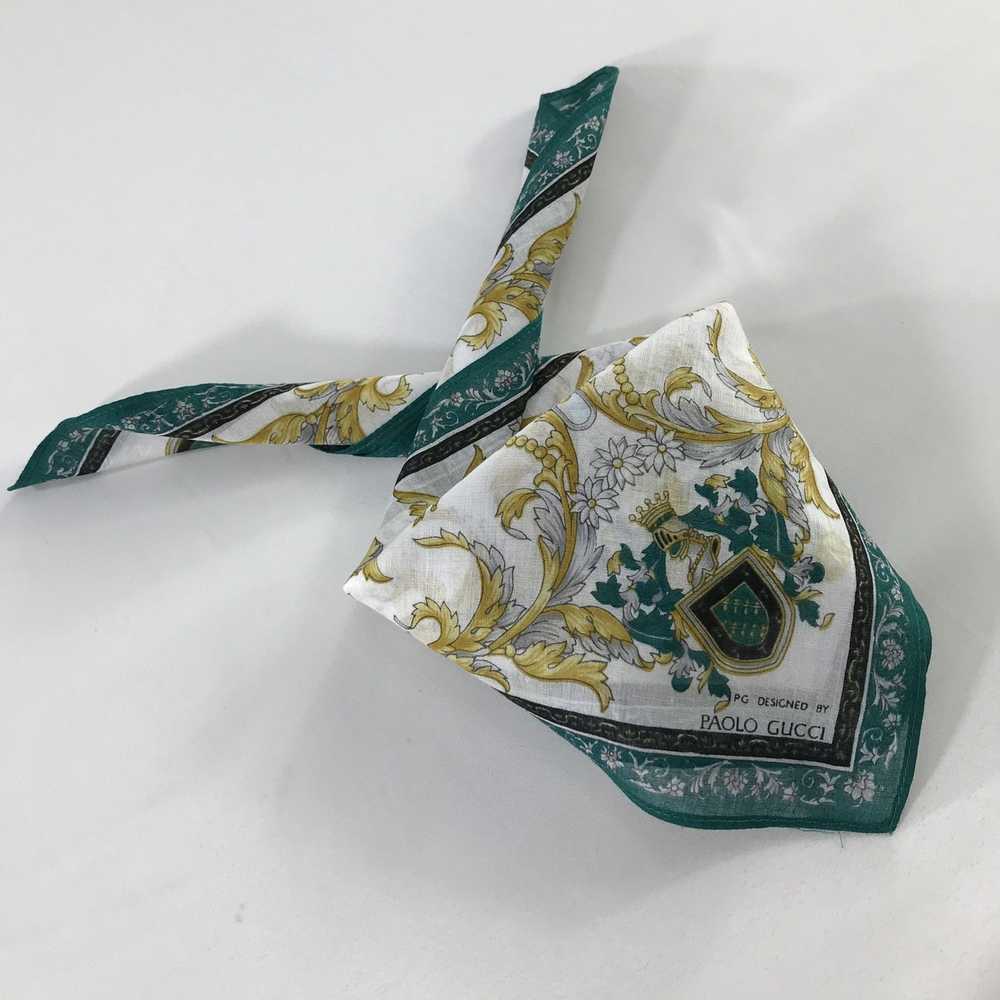 Paolo Gucci Paolo Gucci Handkerchief / Neckerchie… - image 2