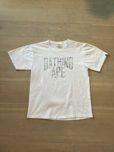 Bape Bape ABC Dot Reflective NYC Logo Tee