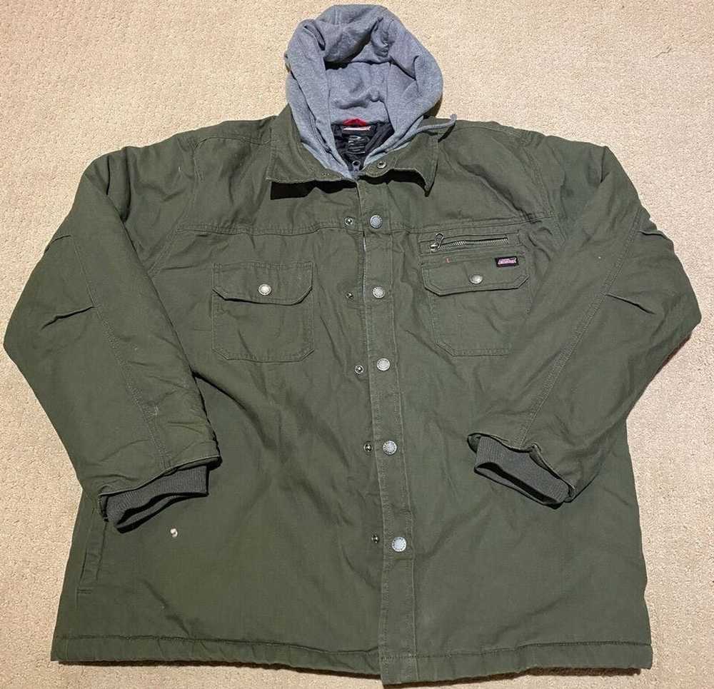 Dickies Dickies Mens 2XL XXL Jacket Vintage Hoodi… - image 1