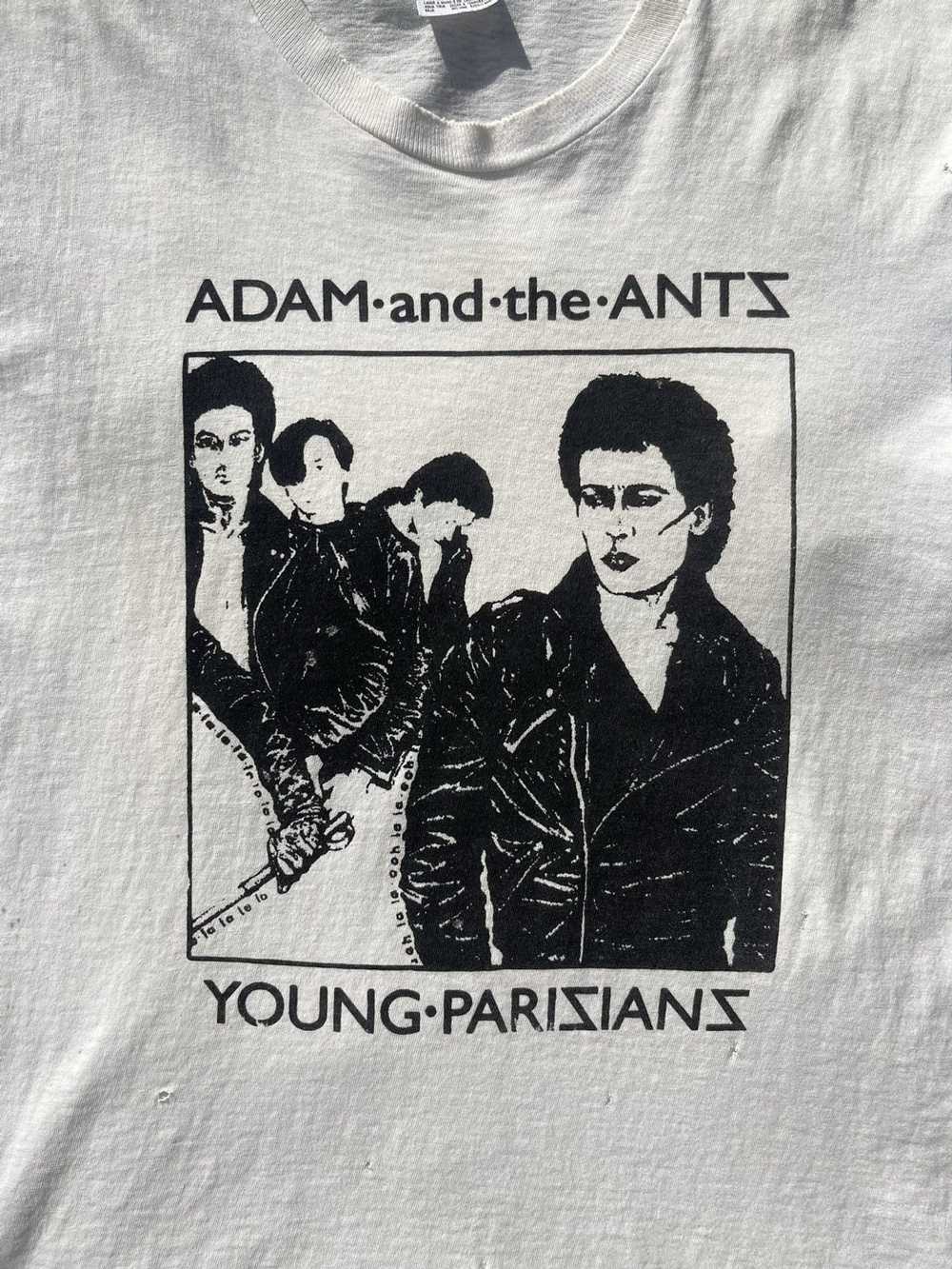 Band Tees × Vintage Vintage 80s Adam and The Ants… - image 4