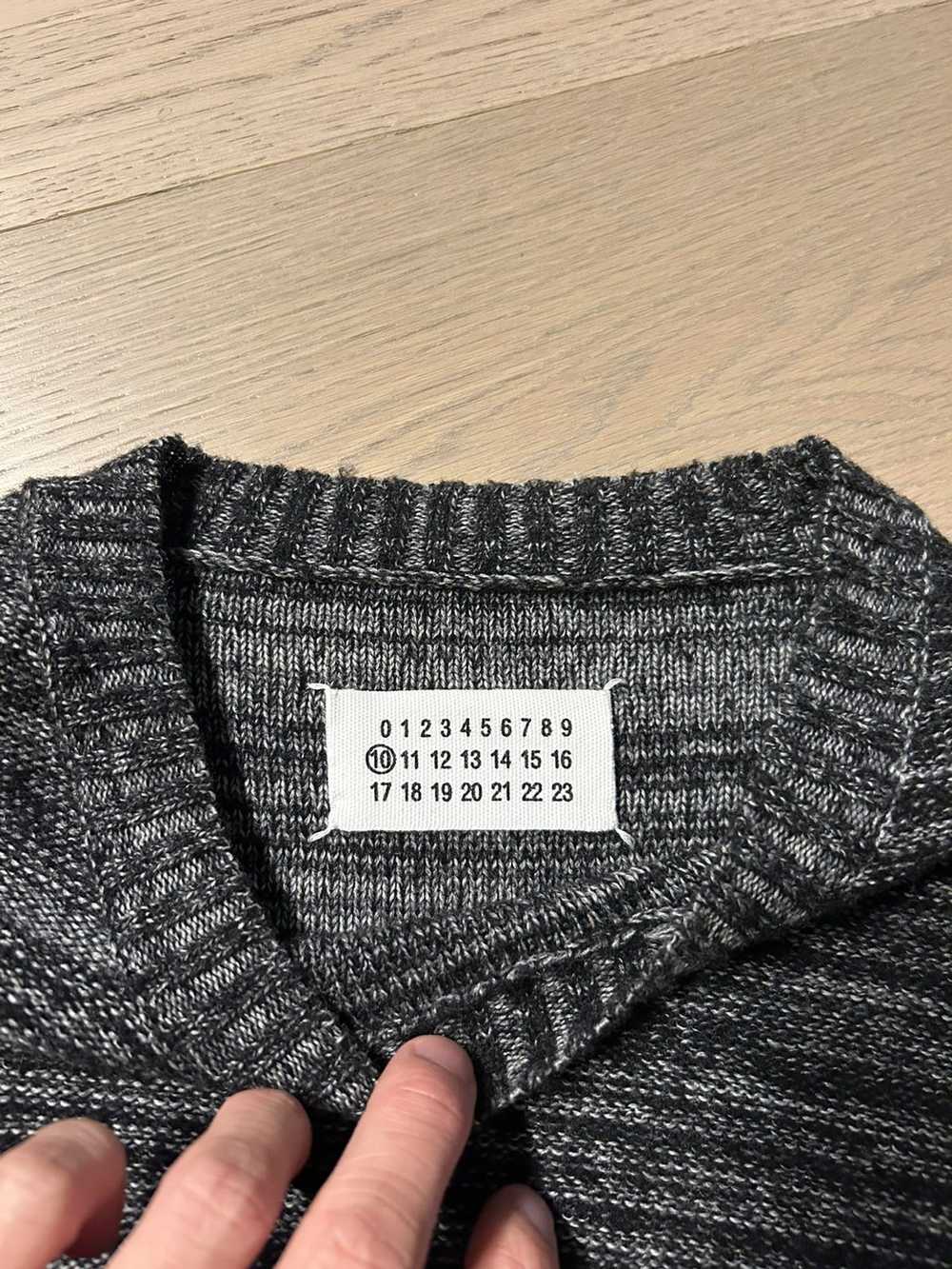 Maison Margiela Margiela Dark Gray Laine Wool Swe… - image 2