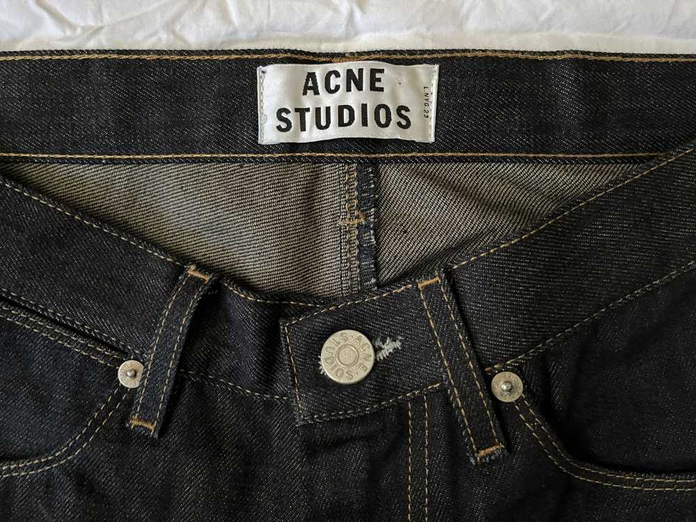 Acne Studios Acne Studio Raw Indigo Jeans MADE IN… - image 4