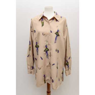 Norton Vintage Norton McNaughton womens blouse cre