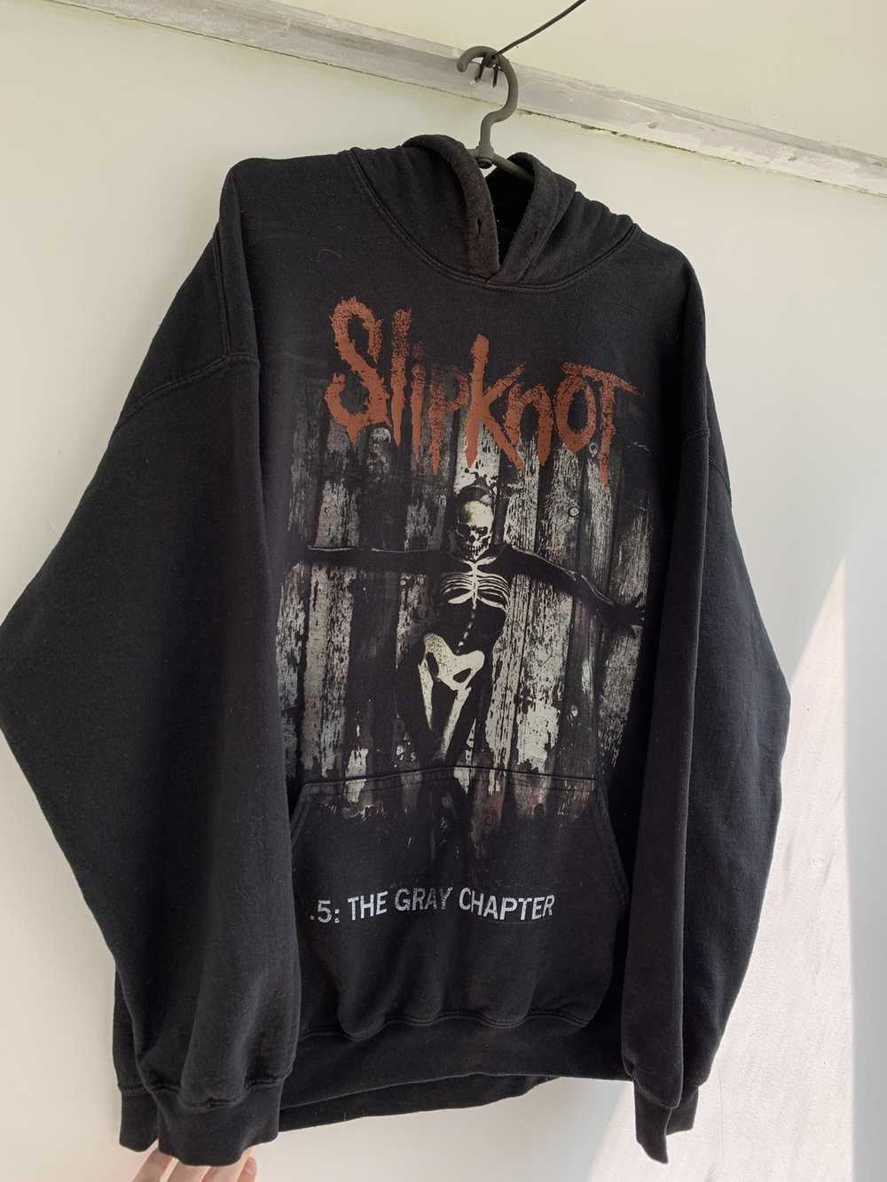 Slipknot Slipknot vintage hoodie the gray chapter - image 4