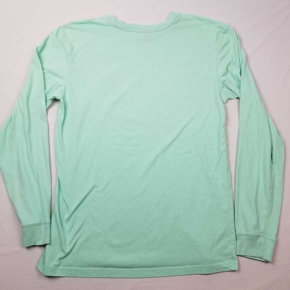 Mtv MTV Mint Green Long Sleeve Shirt Size Medium - image 2