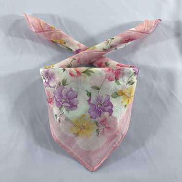 Vintage Valentino Garavani Handkerchief / Neckerc… - image 1