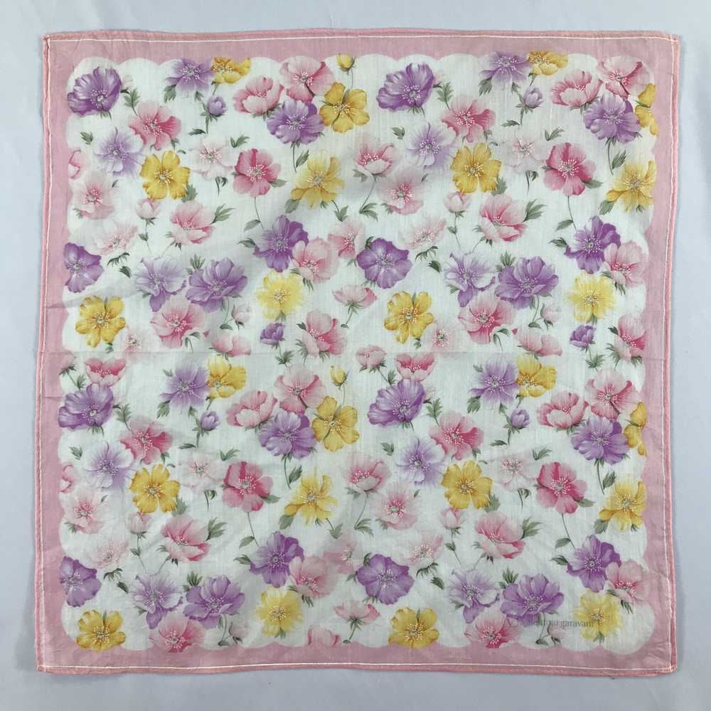 Vintage Valentino Garavani Handkerchief / Neckerc… - image 3