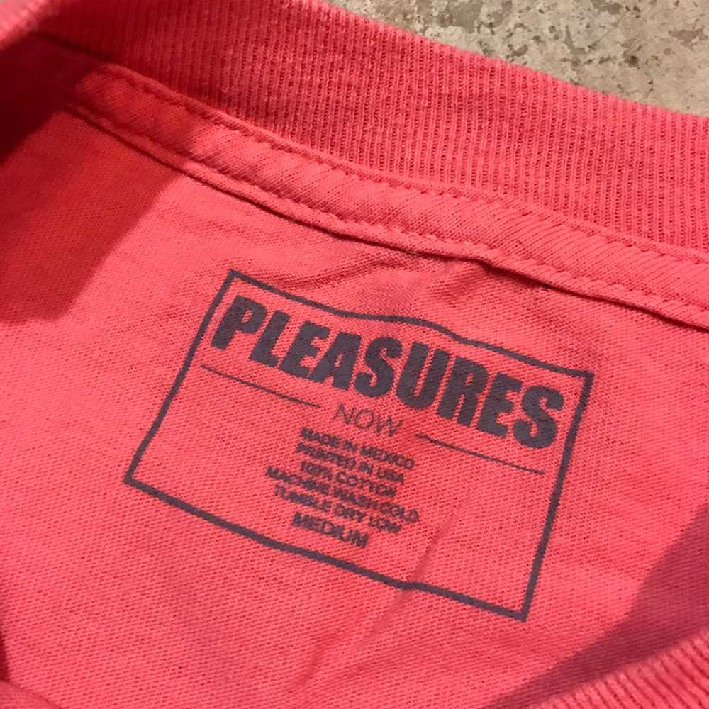 Pleasures Pleasures Core Logo Embroidered Tee Cor… - image 3